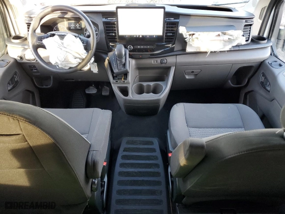 2023 Ford Transit Passenger Wagon XL with VIN 1FBAX2YG6PKA93719, listed as a Copart auction lot 43209725 with 47,459 mi miles and Non Repairable. Bid and sale history available at carsss.com. Image 8.