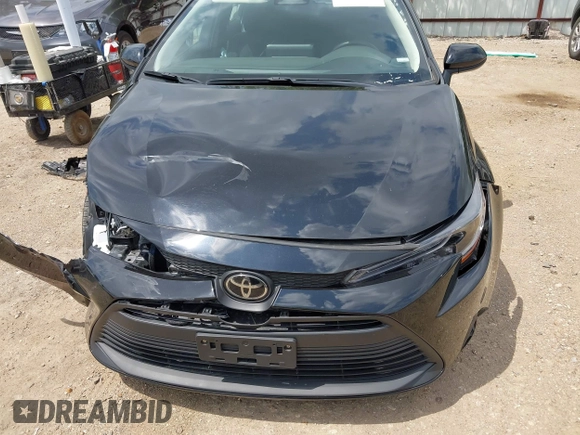 2024 Toyota Corolla LE with VIN 5YFB4MDE6RP179531, listed as a IAAI auction lot 42095822 with 16,726 mi miles. Bid and sale history available at carsss.com. Image 12.
