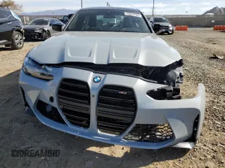 2021 BMW M3 with VIN WBS53AY03MFL42464, listed as a Copart auction lot 42829735 with 19,875 mi miles and Salvage Title. Bid and sale history available at carsss.com. Image 5.