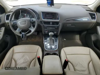 2014 Audi Q5 Premium Plus with VIN WA1LFAFP5EA101925, listed as a Copart auction lot 58351255 with 107,126 mi miles and Salvage title. Bid and sale history available at DreamBid. Image 8.
