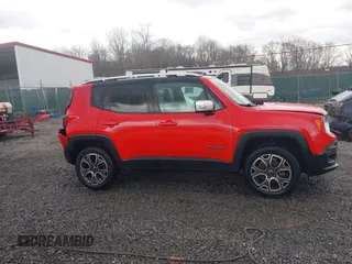 2015 Jeep Renegade Limited with VIN ZACCJBDT2FPB28530, listed as a IAAI auction lot 41953339 with 66,252 mi miles and . Bid and sale history available at DreamBid. Image 14.