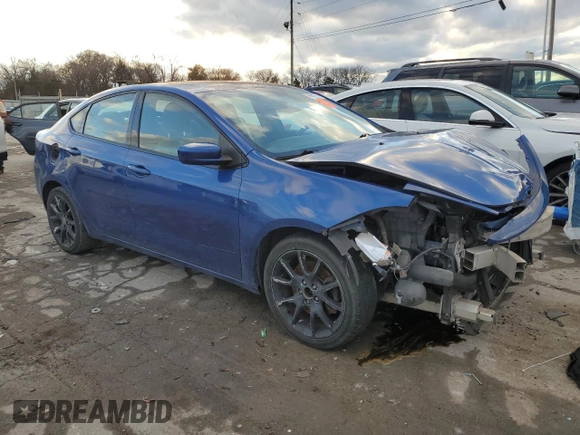 2013 Dodge Dart SXT with VIN 1C3CDFBH8DD708619, listed as a Copart auction lot 84391774 with 195,184 mi miles and Salvage Title. Bid and sale history available at carsss.com. Image 4.