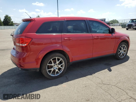 2015 Dodge Journey R/T z VIN 3C4PDCEG4FT661682, wystawiony jako Copart lot #62356695 z przebiegiem 99 729 mil mil oraz Szkoda całkowita • Salvage title. Historia ofert i sprzedaży dostępna na DreamBid. Obrazek 3.