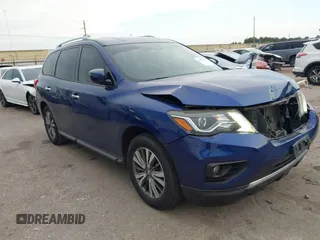 2019 Nissan Pathfinder SV z VIN 5N1DR2MN2KC598047, wystawiony jako IAAI lot #42175178 z przebiegiem 74 455 mil mil oraz . Historia ofert i sprzedaży dostępna na DreamBid. Obrazek 1.