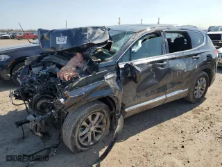 2020 Hyundai Santa Fe SEL with VIN 5NMS33ADXLH197489, listed as a Copart auction lot 47053725 with 0 mi miles and Non Repairable. Bid and sale history available at carsss.com. Image 1.
