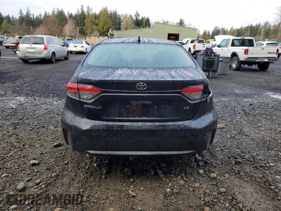 2020 Toyota Corolla LE with VIN JTDEPRAE9LJ045419, listed as a Copart auction lot 47399695 with 62,409 mi miles and Salvage Title. Bid and sale history available at carsss.com. Image 6.