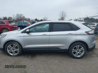 2018 Ford Edge Titanium with VIN 2FMPK4K87JBB55711, listed as a IAAI auction lot 41877010 with 123,391 mi miles. Bid and sale history available at carsss.com. Image 14.