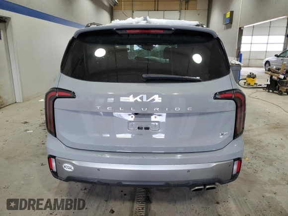 2023 Kia Telluride SX Prestige X-Pro с VIN 5XYP5DGC3PG390975, выставлен на аукционе Copart как лот 41502865 с пробегом 23 349 миль миль и Списание • Salvage title. История ставок и продаж доступна на DreamBid. Изображение 6.