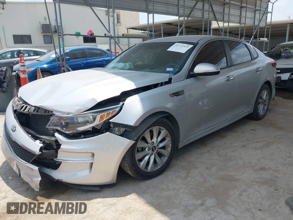 2017 Kia Optima LX with VIN 5XXGT4L38HG124191, listed as a IAAI auction lot 42331525 with 111,116 mi miles and . Bid and sale history available at DreamBid. Image 17.