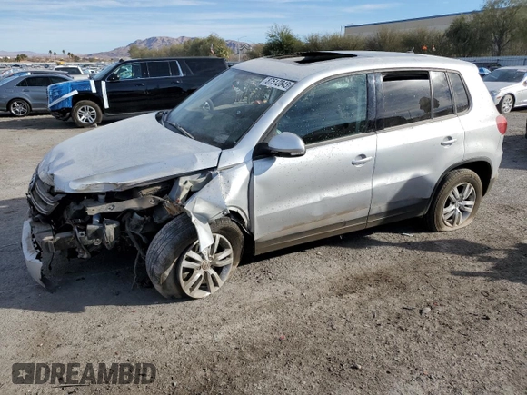 2013 Volkswagen Tiguan S with VIN WVGAV3AX8DW559779, listed as a Copart auction lot 87512845 with 79,169 mi miles and Salvage title. Bid and sale history available at DreamBid. Image 1.