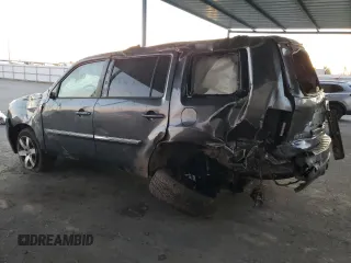 2013 Honda Pilot Touring with VIN 5FNYF3H93DB026637, listed as a Copart auction lot 88942815 with Not Provided miles and Salvage Title. Bid and sale history available at carsss.com. Image 2.
