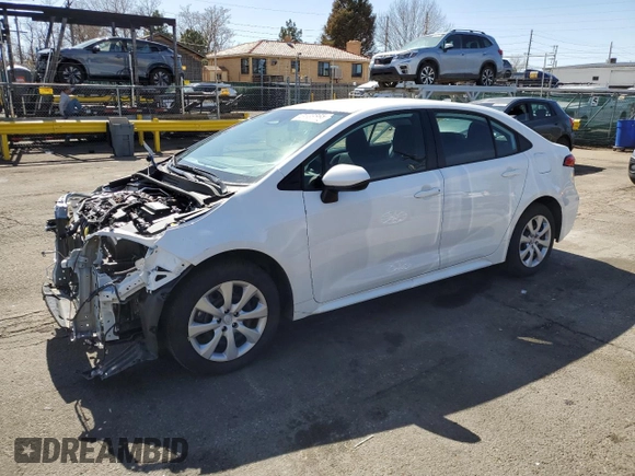 2024 Toyota Corolla LE with VIN 5YFB4MDE0RP140174, listed as a Copart auction lot 48538865 with 11,689 mi miles and Salvage Title. Bid and sale history available at carsss.com. Image 1.