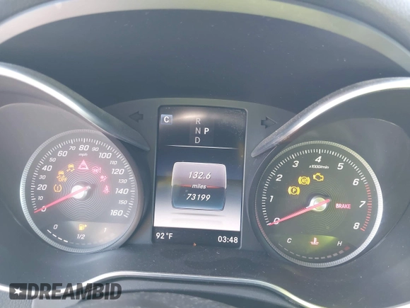 2018 Mercedes-Benz C 300 with VIN WDDWK4JB2JF705818, listed as a IAAI auction lot 42039220 with 73,199 mi miles and . Bid and sale history available at DreamBid. Image 7.
