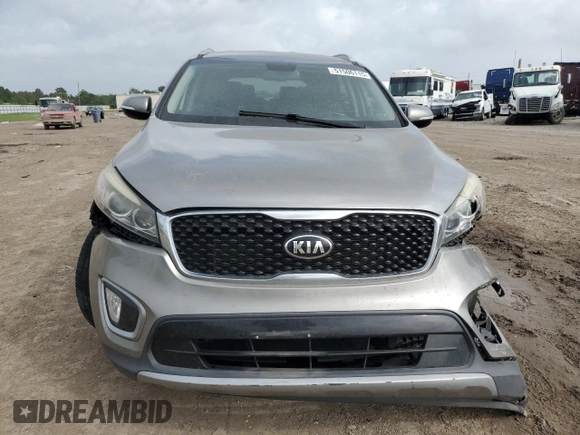 2017 Kia Sorento EX V6 with VIN 5XYPH4A55HG319344, listed as a Copart auction lot 51506115 with 102,173 mi miles and Salvage Title. Bid and sale history available at carsss.com. Image 5.