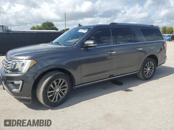 2020 Ford Expedition Max Limited with VIN 1FMJK1KT7LEA39571, listed as a Copart auction lot 65405915 with 223,549 mi miles and Clean title. Bid and sale history available at DreamBid. Image 1.