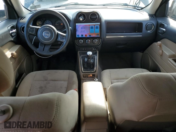 2014 Jeep Patriot Sport with VIN 1C4NJPBA8ED642323, listed as a Copart auction lot 60230985 with 167,240 mi miles and Salvage title. Bid and sale history available at DreamBid. Image 8.