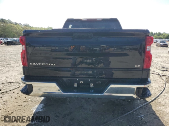 2020 Chevrolet Silverado 1500 LT with VIN 1GCPYDEK4LZ119257, listed as a Copart auction lot 54862255 with 61,026 mi miles and Clean Title. Bid and sale history available at DreamBid. Image 6.
