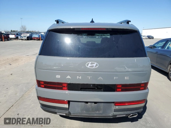 2024 Hyundai Santa Fe Limited z VIN 5NMP4DGL0RH039548, wystawiony jako Copart lot #47563365 z przebiegiem 12 934 mil mil oraz Szkoda całkowita • Salvage title. Historia ofert i sprzedaży dostępna na DreamBid. Obrazek 6.