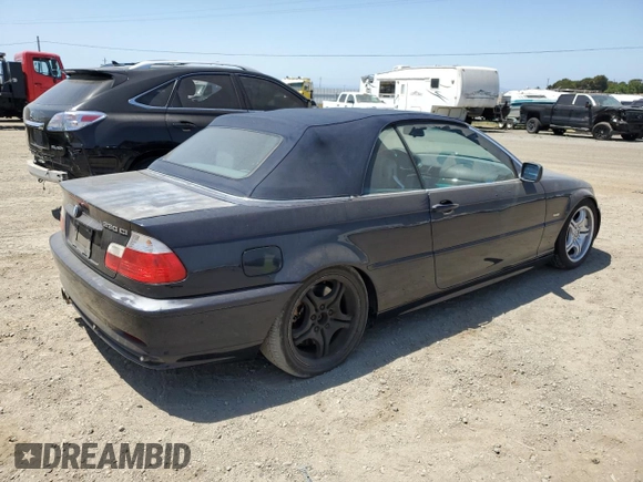 2001 BMW 3 Series 330Ci z VIN WBABS53491JU87738, wystawiony jako Copart lot #59233045 z przebiegiem 134 675 mil mil oraz Szkoda całkowita • Salvage title. Historia ofert i sprzedaży dostępna na DreamBid. Obrazek 3.