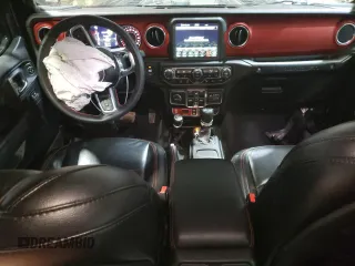 2021 Jeep Wrangler Unlimited Rubicon z VIN 1C4HJXFG7MW651772, wystawiony jako Copart lot #51651685 z przebiegiem 59 351 mil mil oraz Szkoda całkowita • Salvage title. Historia ofert i sprzedaży dostępna na DreamBid. Obrazek 8.