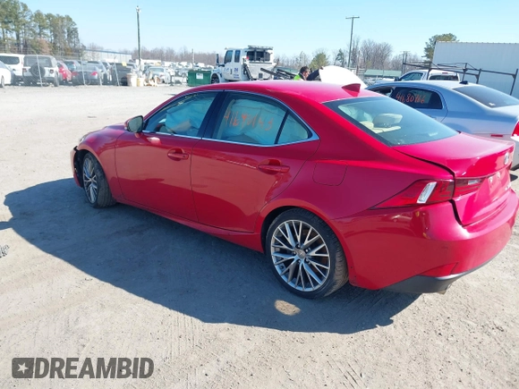 2016 Lexus IS 300/350 with VIN JTHCM1D29G5013389, listed as a IAAI auction lot 41690143 with 69,365 mi miles and . Bid and sale history available at DreamBid. Image 3.