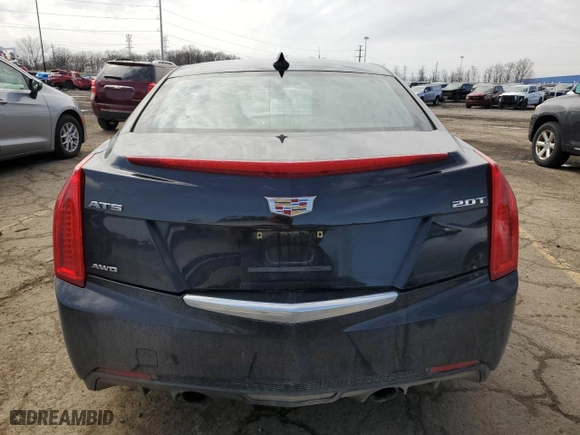 2017 Cadillac ATS Sedan AWD with VIN 1G6AG5RX9H0184883, listed as a Copart auction lot 51785625 with 113,360 mi miles and Clean Title. Bid and sale history available at carsss.com. Image 6.