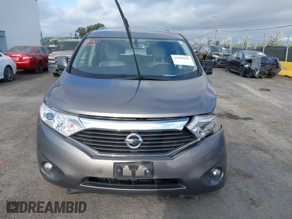2016 Nissan Quest SV z VIN JN8AE2KP7G9157689, wystawiony jako IAAI lot #41869963 z przebiegiem 89 777 mil mil oraz . Historia ofert i sprzedaży dostępna na DreamBid. Obrazek 12.