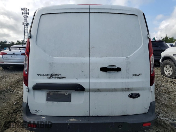 2017 Ford Transit Connect XLT z VIN NM0LS7F73H1299605, wystawiony jako Copart lot #63428655 z przebiegiem Nie podano mil oraz Czysty tytuł • Clean title. Historia ofert i sprzedaży dostępna na DreamBid. Obrazek 6.