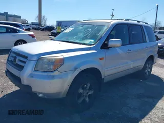 2007 Honda Pilot EX-L with VIN 2HKYF18597H514837, listed as a IAAI auction lot 41800365 with 194,341 mi miles. Bid and sale history available at carsss.com. Image 2.