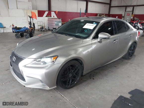 2015 Lexus IS 250 with VIN JTHCF1D26F5016758, listed as a IAAI auction lot 40361203 with 145069 miles. Bid and sale history available at carsss.com. Image 17.