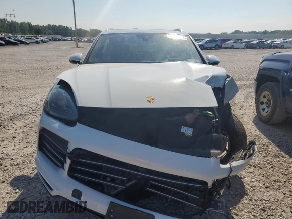 2022 Porsche Cayenne E-Hybrid with VIN WP1AE2AYXNDA26111, listed as a Copart auction lot 59268574 with Not provided miles and Salvage title. Bid and sale history available at DreamBid. Image 5.