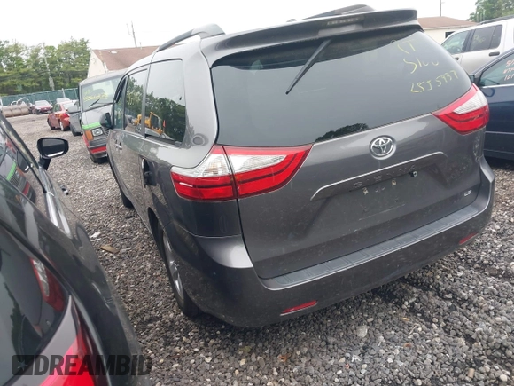 2015 Toyota Sienna LE AAS with VIN 5TDKK3DC7FS630614, listed as a IAAI auction lot 42466279 with Not provided miles and . Bid and sale history available at DreamBid. Image 3.