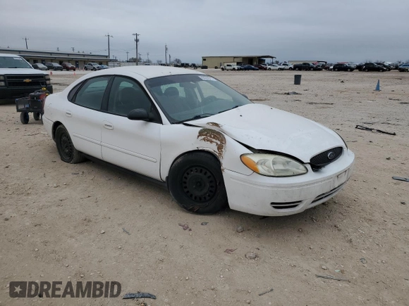2005 Ford Taurus SE with VIN 1FAFP53255A165405, listed as a Copart auction lot 42693815 with 0 mi miles and Salvage Title. Bid and sale history available at carsss.com. Image 4.