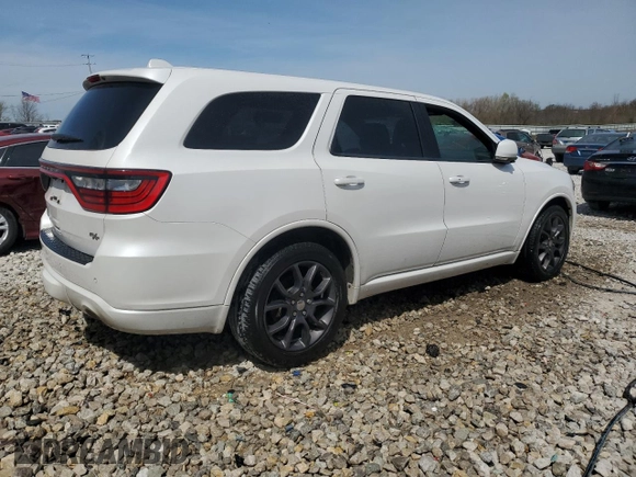 2017 Dodge Durango R/T with VIN 1C4SDJCT8HC725574, listed as a Copart auction lot 54059475 with 135,570 mi miles and Clean title. Bid and sale history available at DreamBid. Image 3.
