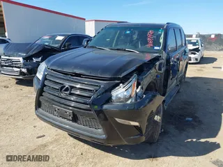 2019 Lexus GX with VIN JTJBM7FX8K5227305, listed as a IAAI auction lot 41697720 with 95,666 mi miles. Bid and sale history available at carsss.com. Image 2.