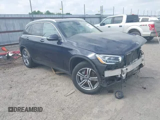 2022 Mercedes-Benz GLC 300 z VIN W1N0G8EBXNG118505, wystawiony jako IAAI lot #42048556 z przebiegiem Nie podano mil oraz . Historia ofert i sprzedaży dostępna na DreamBid. Obrazek 1.