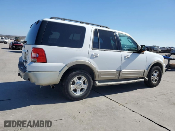 2005 Ford Expedition Eddie Bauer with VIN 1FMPU17585LA87612, listed as a Copart auction lot 43434665 with 199,950 mi miles and Salvage Title. Bid and sale history available at carsss.com. Image 3.