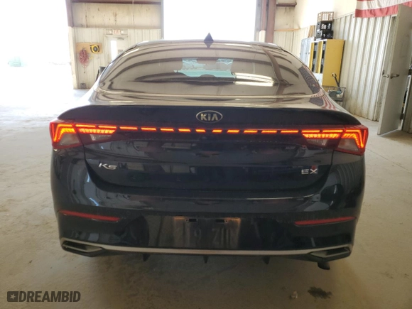 2021 Kia K5 EX with VIN 5XXG34J22MG035012, listed as a Copart auction lot 49859025 with 61,423 mi miles and Salvage Title. Bid and sale history available at carsss.com. Image 6.