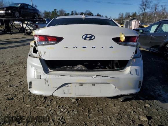 2019 Hyundai Sonata SEL with VIN 5NPE34AFXKH740443, listed as a Copart auction lot 49321825 with 52,162 mi miles and Salvage Title. Bid and sale history available at DreamBid. Image 6.