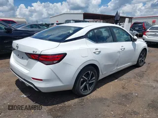2024 Nissan Sentra SV with VIN 3N1AB8CV4RY348832, listed as a IAAI auction lot 42665119 with 35,994 mi miles and . Bid and sale history available at DreamBid. Image 4.