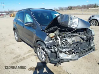 2013 Ford Escape SEL with VIN 1FMCU0HX2DUA51416, listed as a IAAI auction lot 41689474 with 140,596 mi miles and . Bid and sale history available at DreamBid. Image 1.
