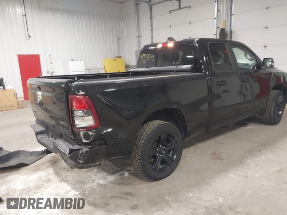 2022 Ram 1500 Big Horn z VIN 1C6SRFBT2NN281888, wystawiony jako IAAI lot #41971869 z przebiegiem 112 527 mil mil oraz . Historia ofert i sprzedaży dostępna na DreamBid. Obrazek 4.