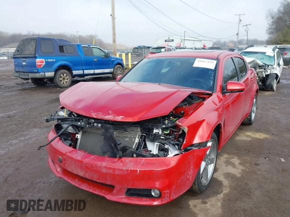 2011 Dodge Avenger Lux with VIN 1B3BD2FB7BN562034, listed as a IAAI auction lot 41667139 with 65,000 mi miles and . Bid and sale history available at DreamBid. Image 18.