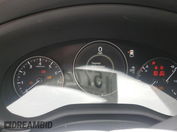 2023 Mazda CX-30 S Select with VIN 3MVDMBBMXPM537207, listed as a Copart auction lot 57724725 with 18,353 mi miles and Salvage title. Bid and sale history available at DreamBid. Image 9.