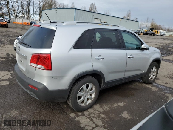 2012 Kia Sorento LX with VIN 5XYKTDA20CG188816, listed as a Copart auction lot 48737075 with 201,709 mi miles and Clean Title. Bid and sale history available at carsss.com. Image 3.
