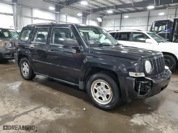 2010 Jeep Patriot Sport with VIN 1J4NT2GB7AD503156, listed as a Copart auction lot 87705575 with 160,397 mi miles and Salvage Title. Bid and sale history available at carsss.com. Image 4.