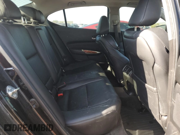 2015 Acura TLX Advance with VIN 19UUB3F70FA006953, listed as a Copart auction lot 65544585 with 92,016 mi miles and Salvage title. Bid and sale history available at DreamBid. Image 10.