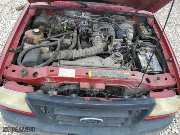2004 Ford Ranger XL with VIN 1FTYR10D74PB06525, listed as a Copart auction lot 65062954 with 366,740 mi miles and Salvage Title. Bid and sale history available at carsss.com. Image 11.
