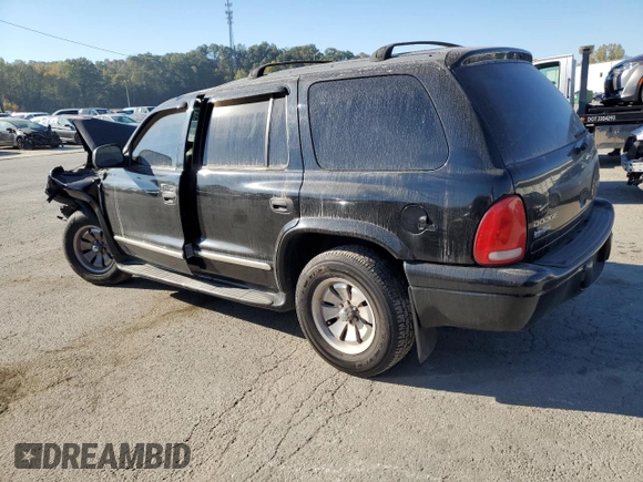 2003 Dodge Durango SLT with VIN 1D4HS48Z63F576056, listed as a Copart auction lot 76752764 with Not Provided miles and Salvage Title. Bid and sale history available at DreamBid. Image 2.