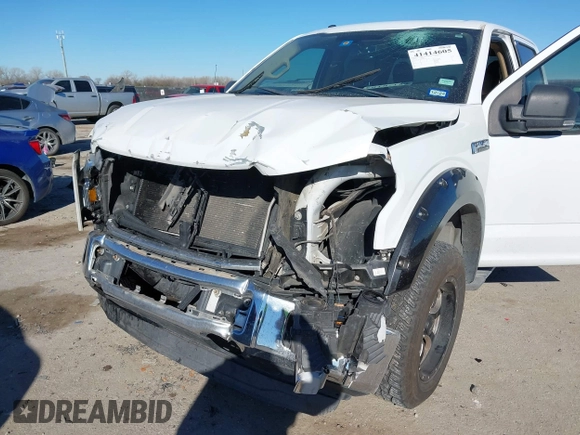 2015 Ford F-150 XLT with VIN 1FTEW1EF4FKD09118, listed as a IAAI auction lot 41414605 with 136,073 mi miles. Bid and sale history available at carsss.com. Image 6.